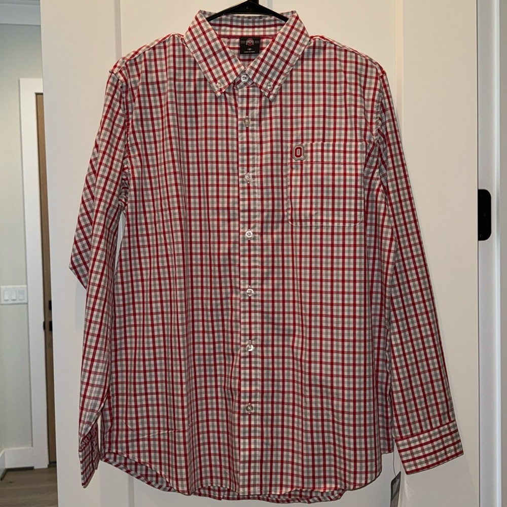 Ohio State Button Down